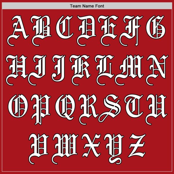 Custom Red White-Black Authentic Baseball Jersey