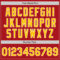 Custom Red Gold-White Authentic Baseball Jersey