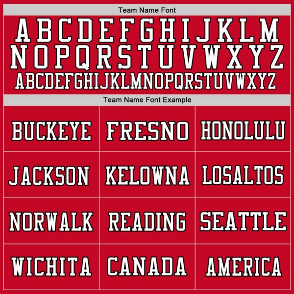 Custom Red Black-White Mesh Authentic Football Jersey