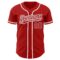 Custom Red Red-Gray Authentic Baseball Jersey