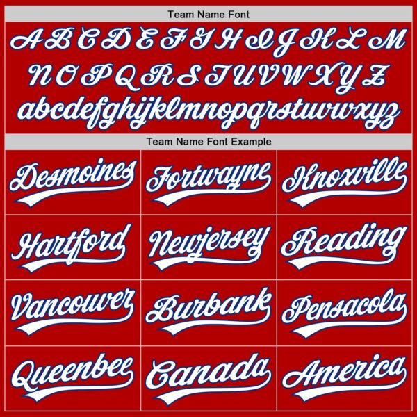 Custom Red White-Black Authentic Throwback Baseball Jersey