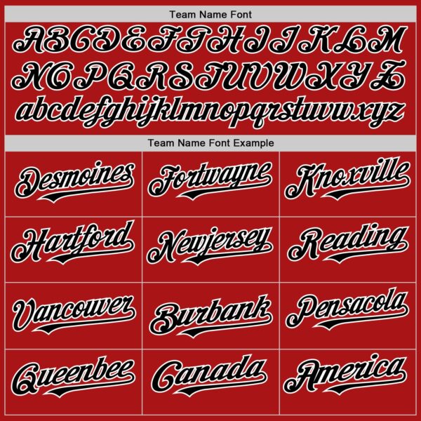 Custom Red Black-White Mesh Authentic Throwback Baseball Jersey