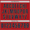Custom Red Black-Old Gold Authentic Baseball Jersey