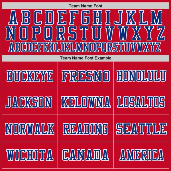 Custom Red Royal-White Mesh Authentic Throwback Football Jersey