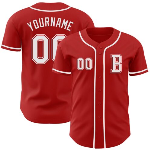 Red0837_0a8b14ba-91fe-4faa-b76f-334077ef9dec Custom Red White Authentic Baseball Jersey