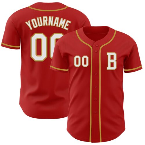 Red0851_f8da0311-90e1-40c6-bd04-78e8e35ab0c9 Custom Red White-Old Gold Authentic Baseball Jersey