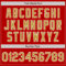 Custom Red Old Gold-White Authentic Baseball Jersey