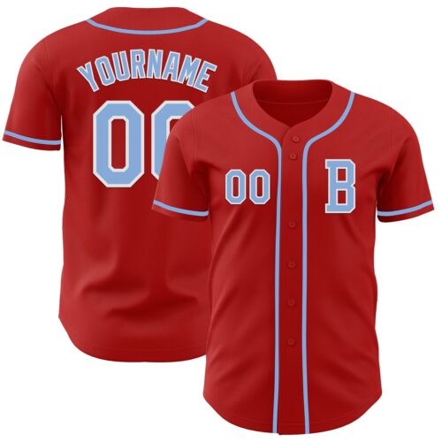 Red0860_bf0c8980-4a6e-4db0-8a43-c8f130816f11 Custom Red Light Blue-White Authentic Baseball Jersey