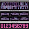 Custom Reversible Black Pink-Light Blue Double Side Sublimation Basketball Suit Jersey