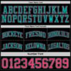 Custom Reversible Black Neon Pink-Aqua Double Side Sublimation Basketball Suit Jersey