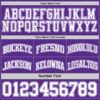 Custom Purple White Reversible Double Side Sublimation Basketball Suit Jersey