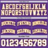 Custom Purple White-Gold Reversible Double Side Sublimation Basketball Suit Jersey