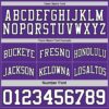 Custom Purple White-Black Reversible Double Side Sublimation Basketball Suit Jersey