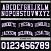 Custom Purple White-Black Reversible Double Side Sublimation Basketball Suit Jersey