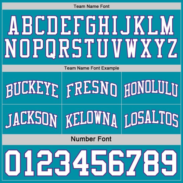 Custom Purple White-Teal Reversible Double Side Sublimation Basketball Suit Jersey