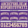 Custom Reversible Purple Cream Double Side Sublimation Basketball Suit Jersey
