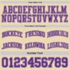 Custom Reversible Purple Cream Double Side Sublimation Basketball Suit Jersey