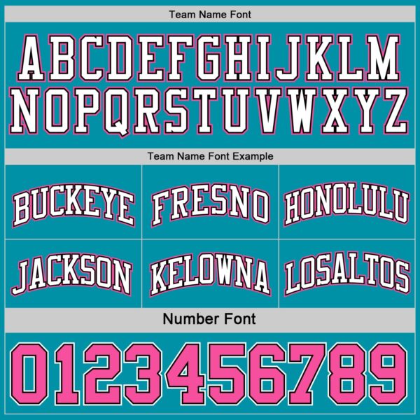 Custom Reversible Black Pink-Teal Double Side Sublimation Basketball Suit Jersey