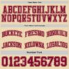 Custom Reversible Maroon Cream Double Side Sublimation Basketball Suit Jersey