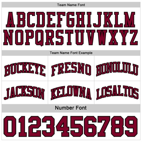 Custom Reversible Maroon White-Black Double Side Sublimation Basketball Suit Jersey