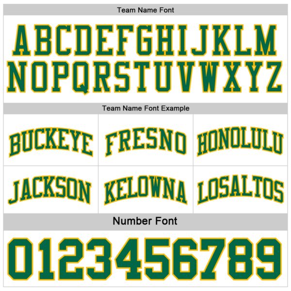 Custom Reversible Kelly Green Gold-White Double Side Sublimation Basketball Suit Jersey
