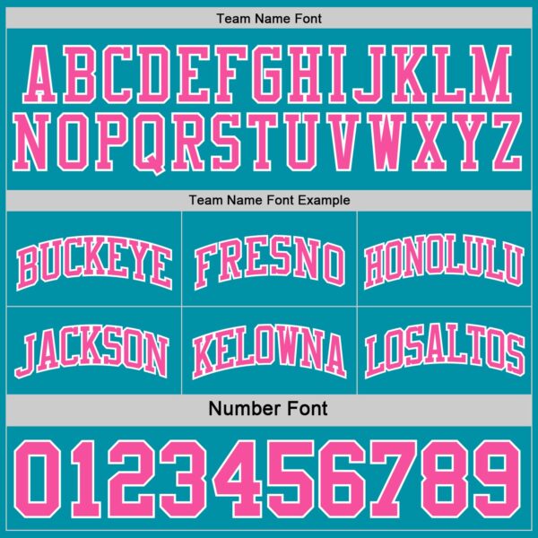 Custom Reversible Teal Pink-White Double Side Sublimation Basketball Suit Jersey
