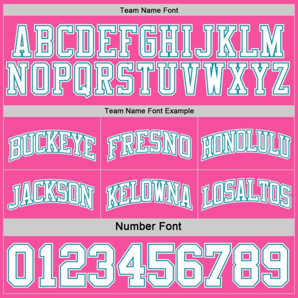 Custom Reversible Teal Pink-White Double Side Sublimation Basketball Suit Jersey