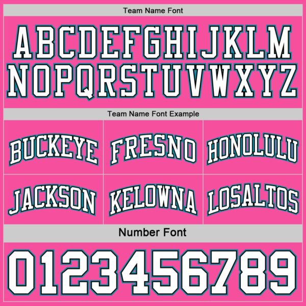 Custom Reversible Pink Black-Teal Double Side Sublimation Basketball Suit Jersey