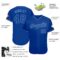 Custom Royal Royal-Light Blue Authentic Baseball Jersey