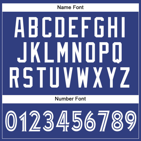 Custom Royal White Mesh Authentic Football Jersey