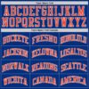 Custom Royal Orange-White Authentic Throwback Basketball Jersey