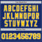 Custom Royal Gold-White Authentic Baseball Jersey