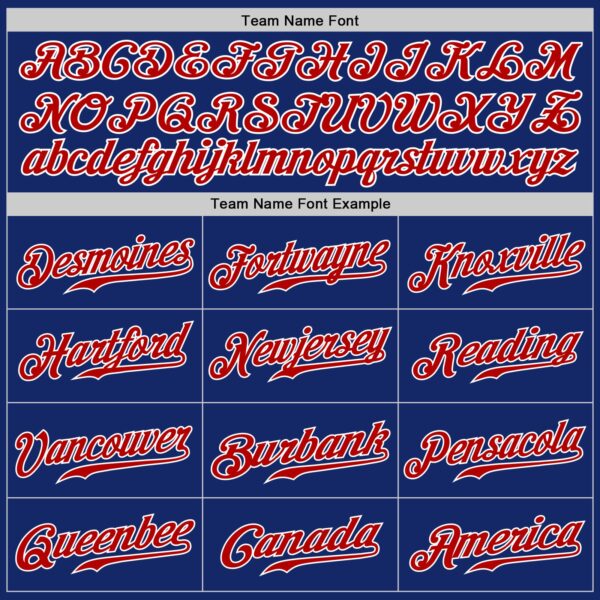 Custom Royal Red White-Gold Authentic Baseball Jersey