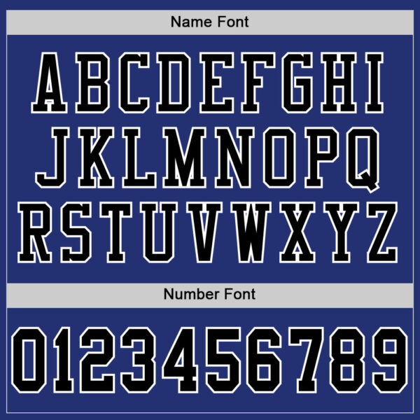 Custom Royal Black-White Mesh Authentic Football Jersey