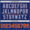 Custom Royal Orange-Light Blue Authentic Baseball Jersey