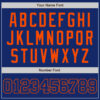 Custom Royal Royal-Orange Authentic Baseball Jersey