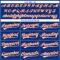 Custom Royal Red Pinstripe White-Black Authentic Baseball Jersey