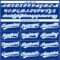 Custom Royal White Pinstripe Light Blue Authentic Baseball Jersey