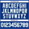 Custom Royal White Pinstripe Light Blue Authentic Baseball Jersey