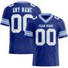 Custom Royal White-Light Blue Authentic Football Jersey