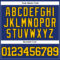 Custom Royal Yellow-Black Authentic Baseball Jersey
