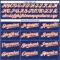 Custom Royal White-Orange Authentic Baseball Jersey