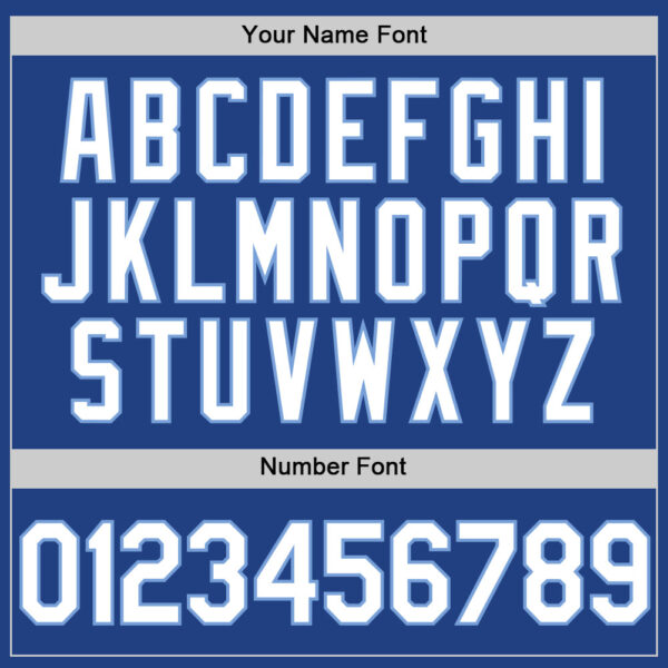 Custom Royal White-Light Blue Authentic Throwback Baseball Jersey