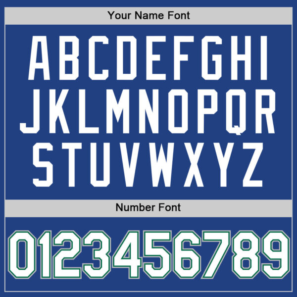 Custom Royal Kelly Green-Gray Authentic Throwback Baseball Jersey