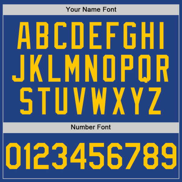 Custom Royal Yellow Mesh Authentic Throwback Baseball Jersey