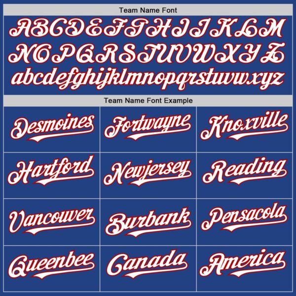 Custom Royal White-Red Mesh Authentic Throwback Baseball Jersey