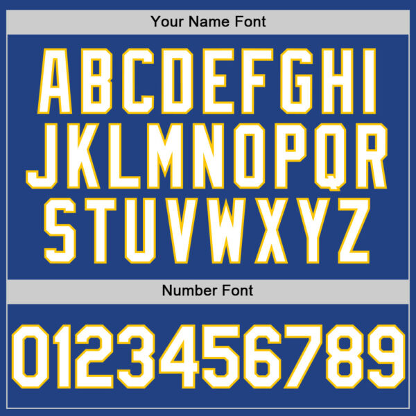 Custom Royal White-Yellow Mesh Authentic Throwback Baseball Jersey