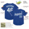 Custom Royal Purple-Teal Mesh Authentic Throwback Baseball Jersey