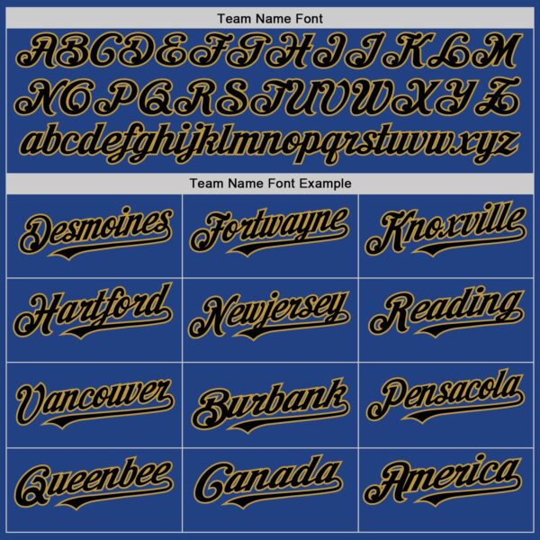 Custom Royal Black-Old Gold Mesh Authentic Throwback Baseball Jersey