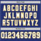 Custom Royal White-Gold Mesh Authentic Throwback Football Jersey